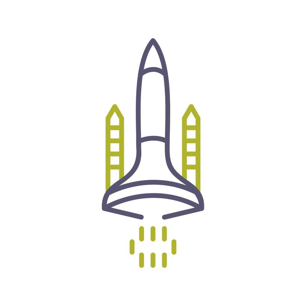 Space Shuttle-Vektor-Symbol vektor