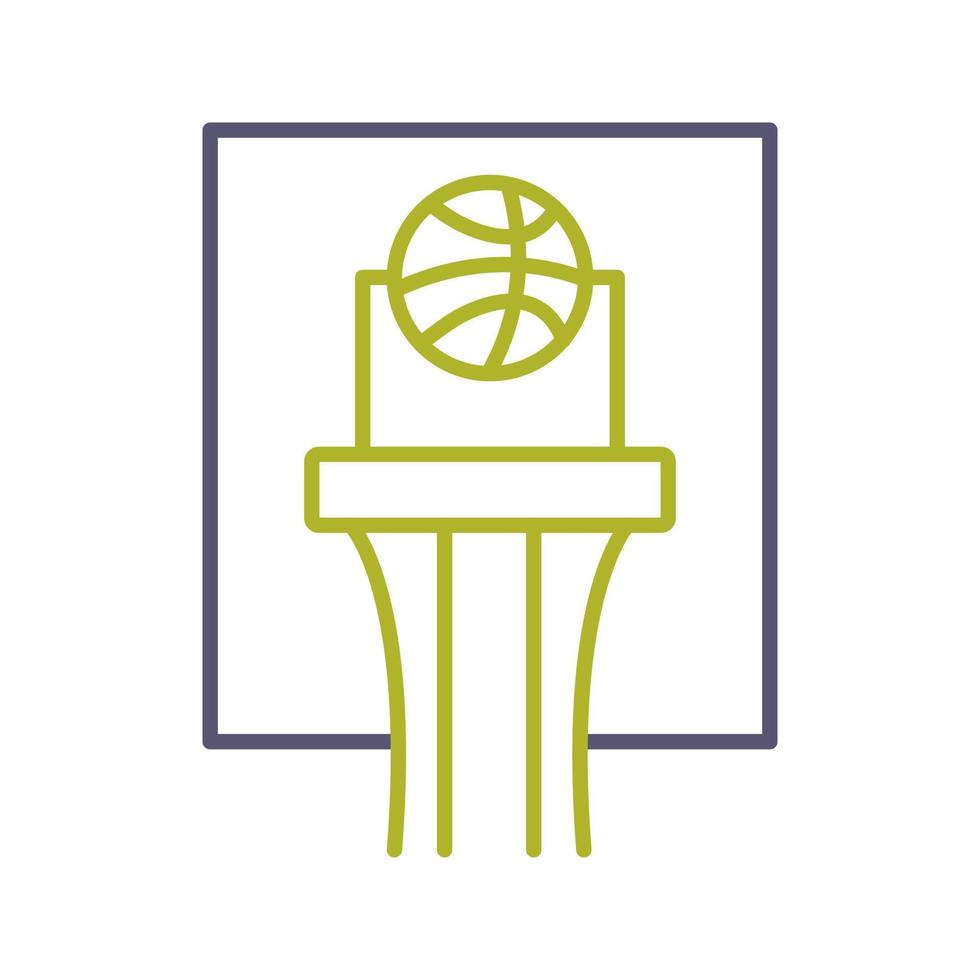 Basketball-Vektor-Symbol vektor