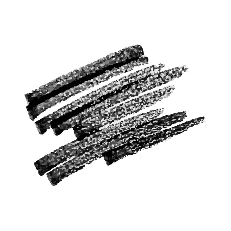 mit einem schwarzen Filzstift kritzeln. Gekritzel im Doodle-Stil. schwarze handgezeichnete Designelemente auf weißem Hintergrund. Vektor-Illustration vektor