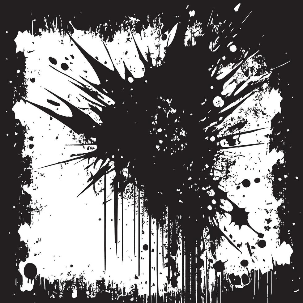 abstrakte Textur Hintergrund schwarz weiß Grunge - Vektor