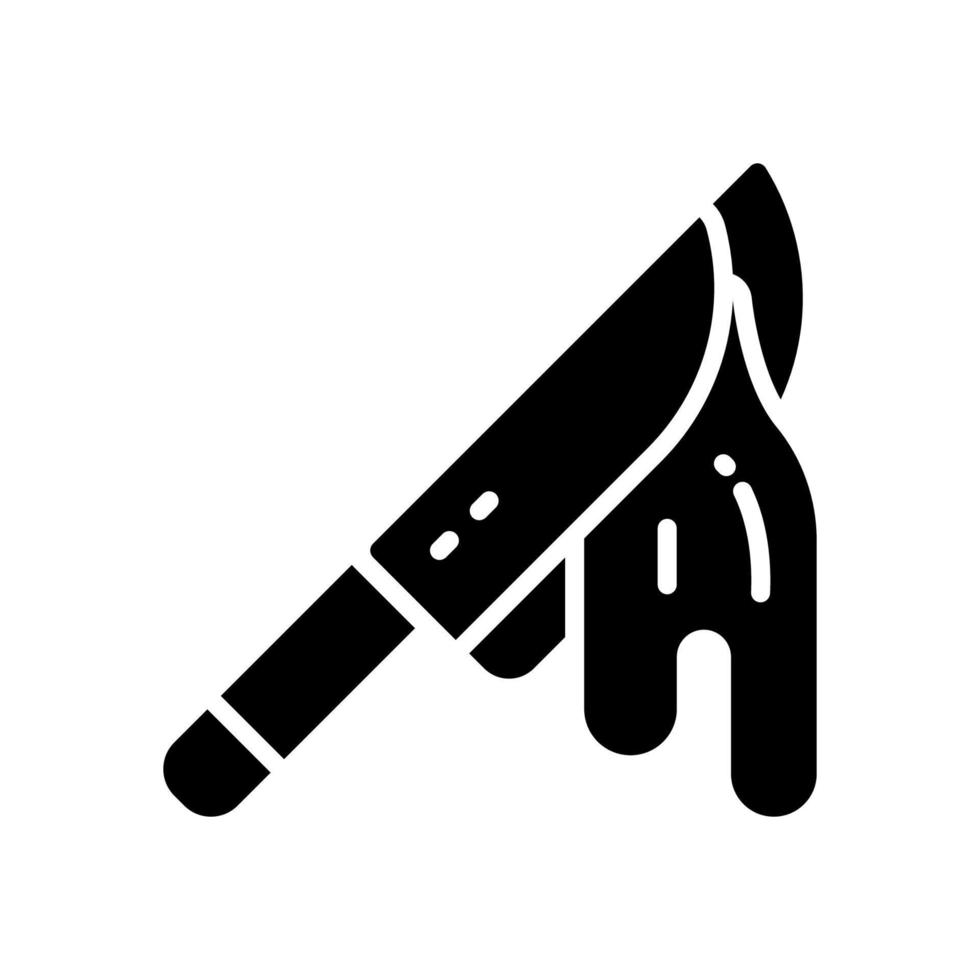 Messersymbol für Ihre Website, Ihr Handy, Ihre Präsentation und Ihr Logo-Design. vektor