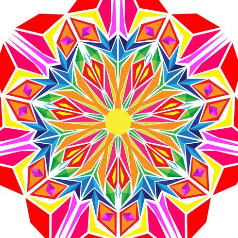 Kaleidoskop-Muster vektor