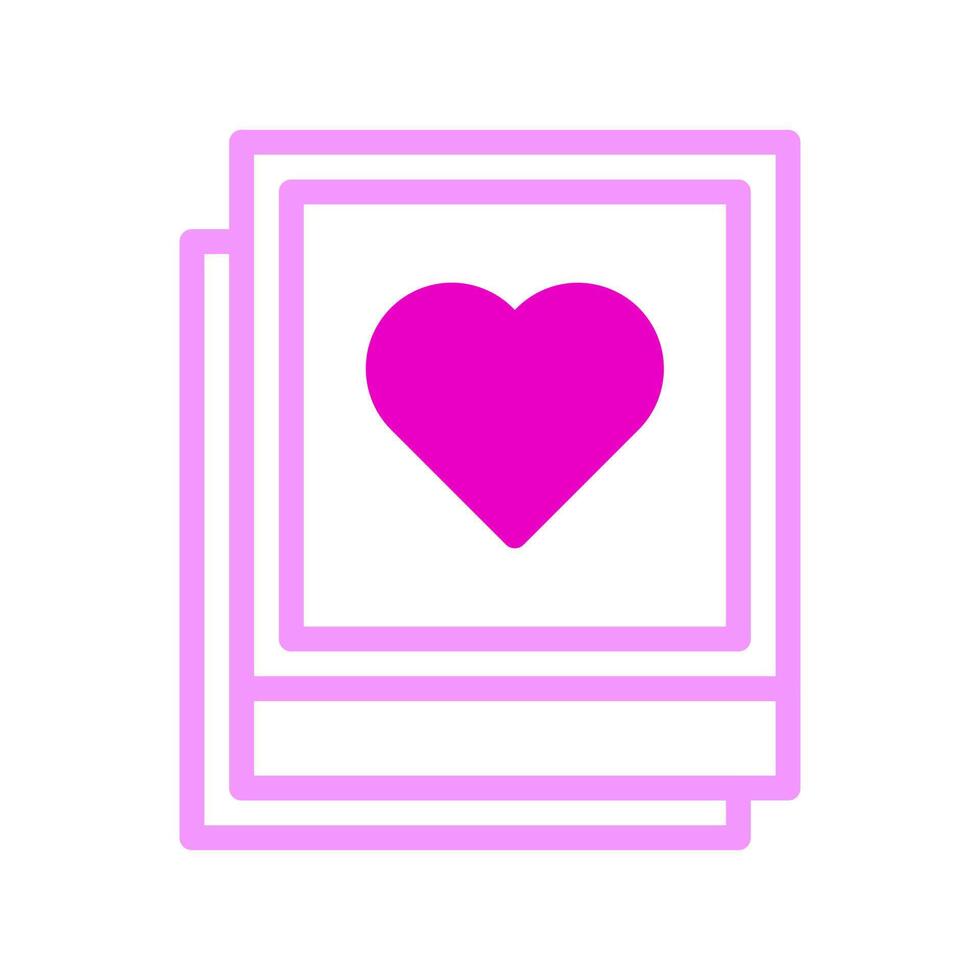 Kamerasymbol Duotone Pink Style Valentine Illustration Vektorelement und Symbol perfekt. vektor