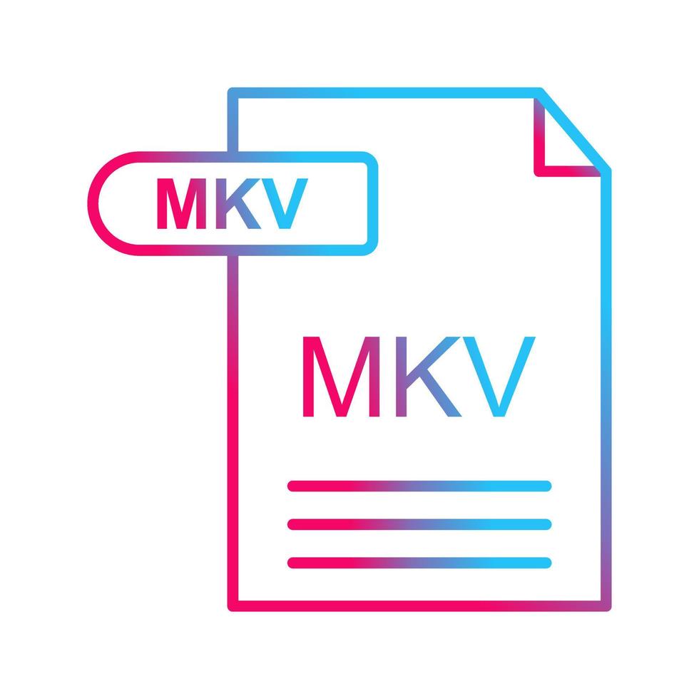 mkv-Vektorsymbol vektor