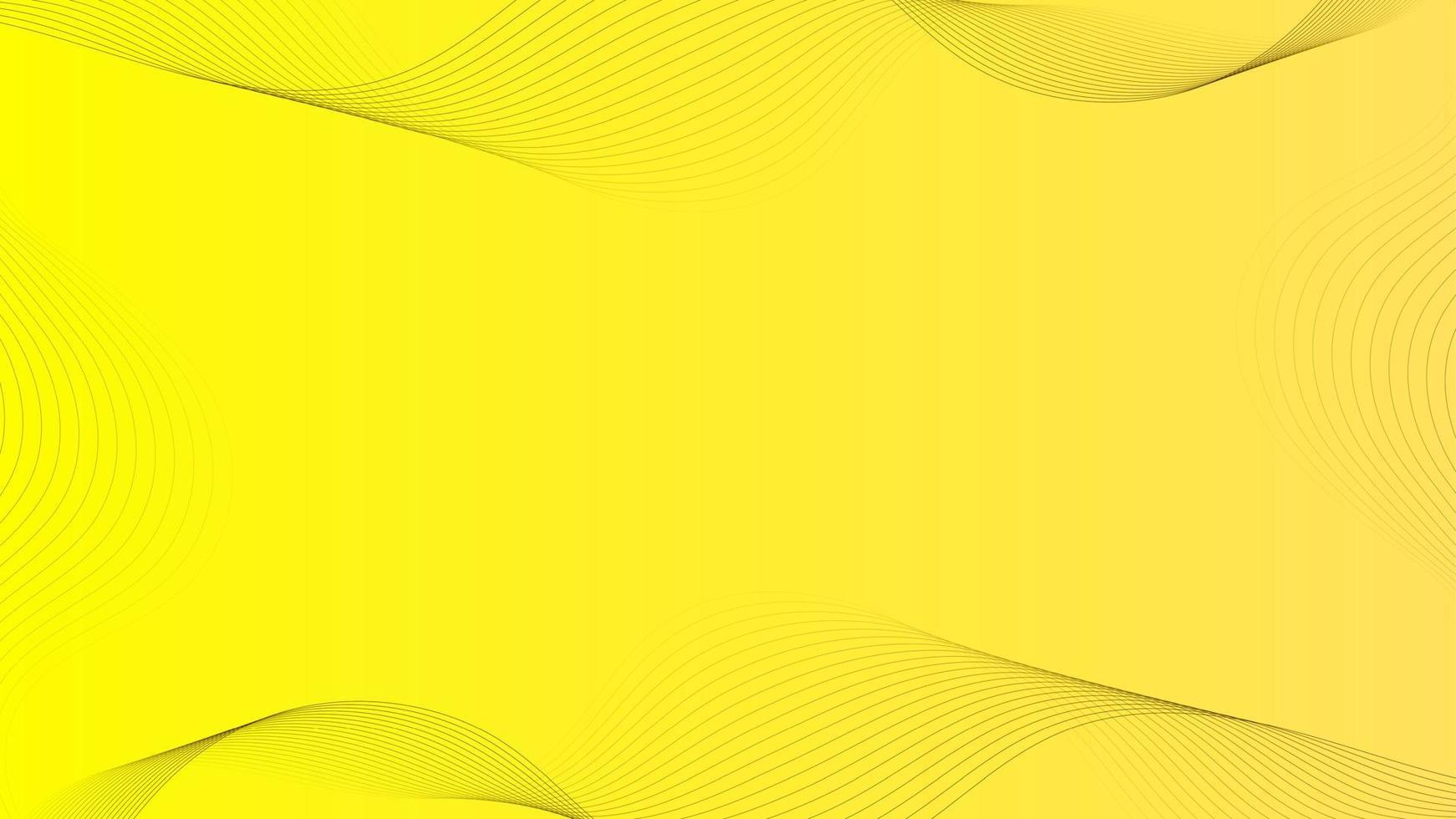 abstrakte gelbe Linien Hintergrund die Gestaltungselementform. Konzepte und Ideen für Technik, Wissenschaft und Medizin. Vektor-Illustration vektor