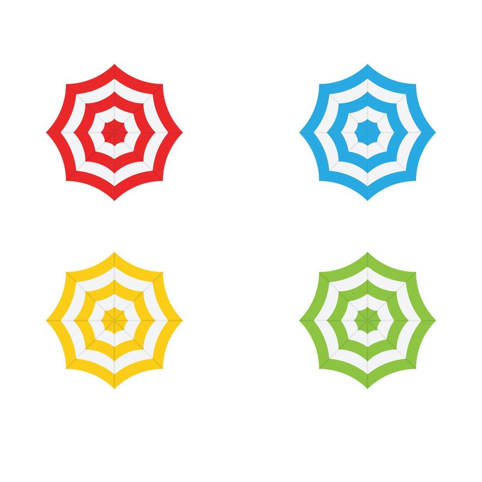 paraply ikon vektor illustration