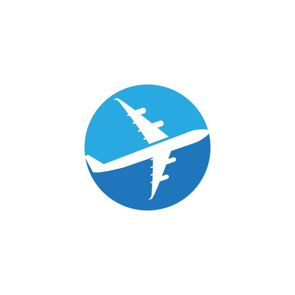 flygplan ikon vektor illustration design