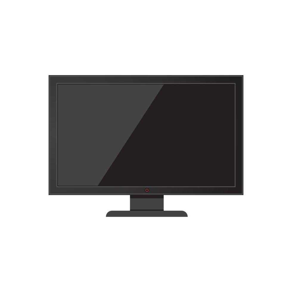 tv, lcd, led, monitor symbol vektorillustration vektor