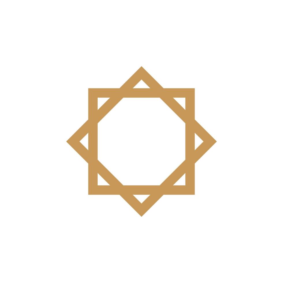 moslemische Symbolvektor-Illustrationsdesign vektor