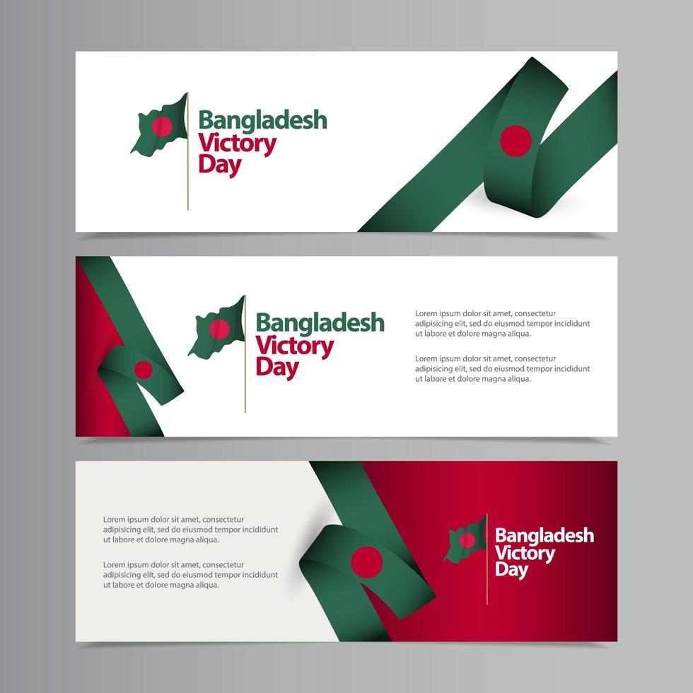 glückliche bangladesche Unabhängigkeitstag Feier Vektor Vorlage Design Illustration