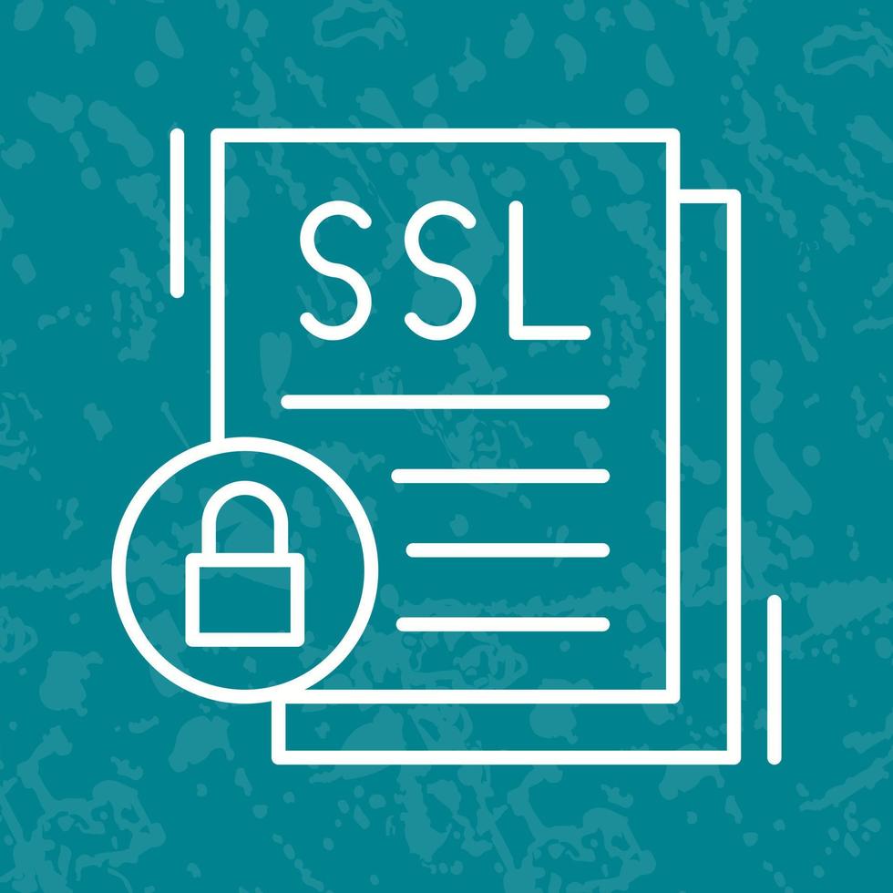 SSL-Vektorsymbol vektor