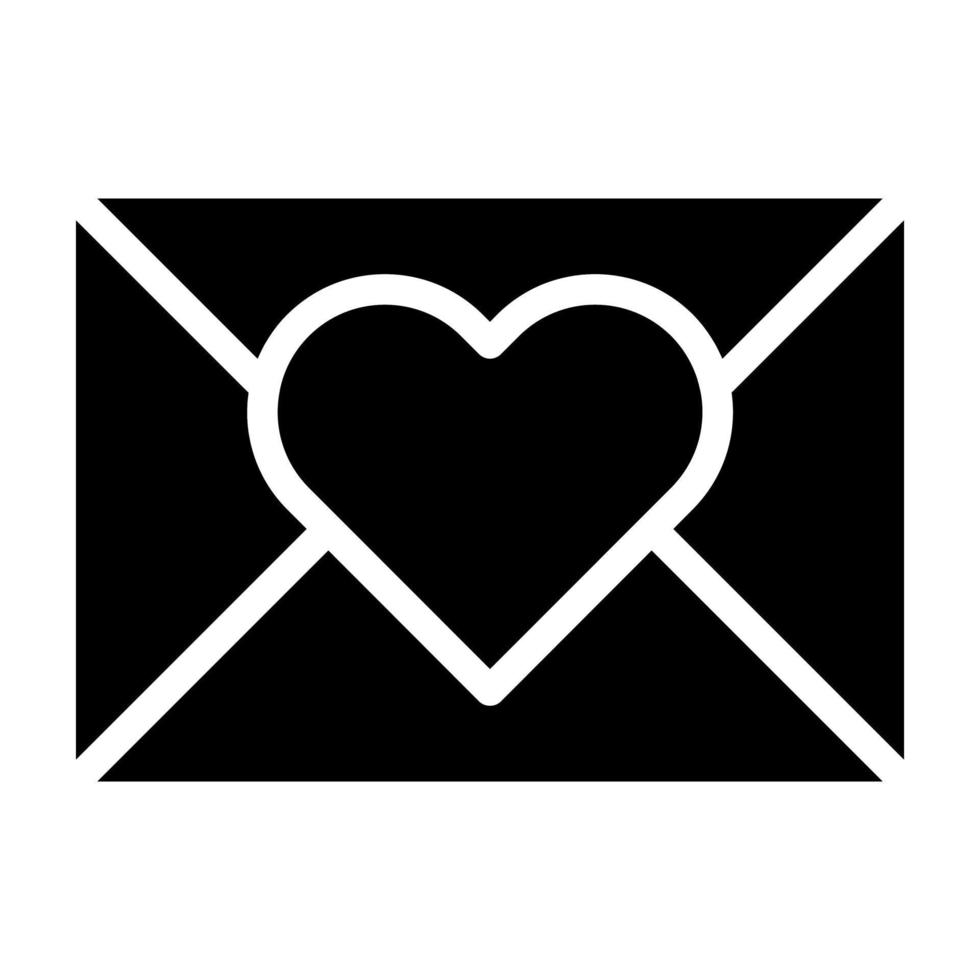 massage ikon lutning fast valentine illustration vektor element och symbol perfekt.