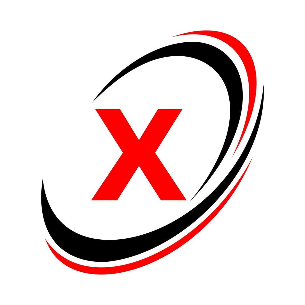 första brev x logotyp företag namn enkel och modern logotyp design för företag och företag identitet vektor