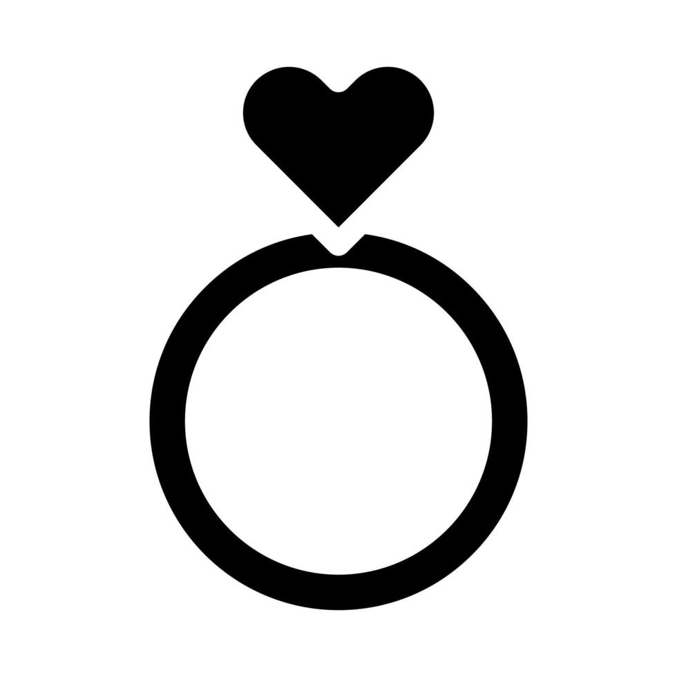 ringa ikon lutning fast valentine illustration vektor element och symbol perfekt.