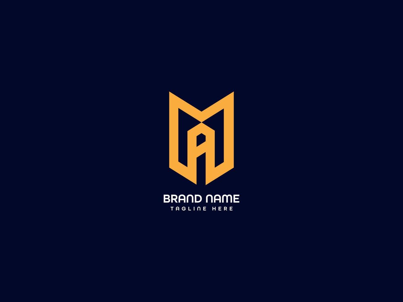 m-Brief-Logo vektor