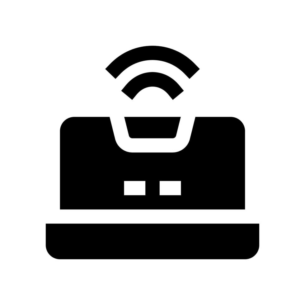bärbar dator ikon för din hemsida, mobil, presentation, och logotyp design. vektor