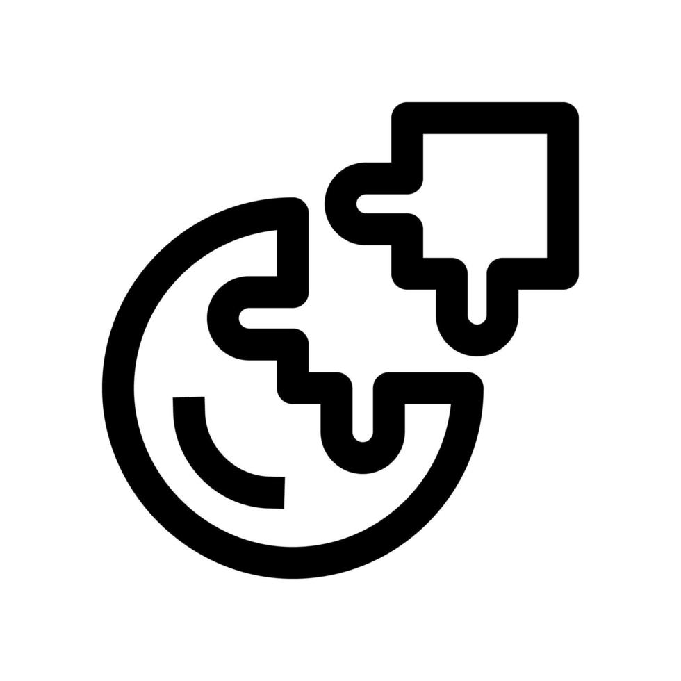 Puzzle-Symbol für Ihre Website, Ihr Handy, Ihre Präsentation und Ihr Logo-Design. vektor