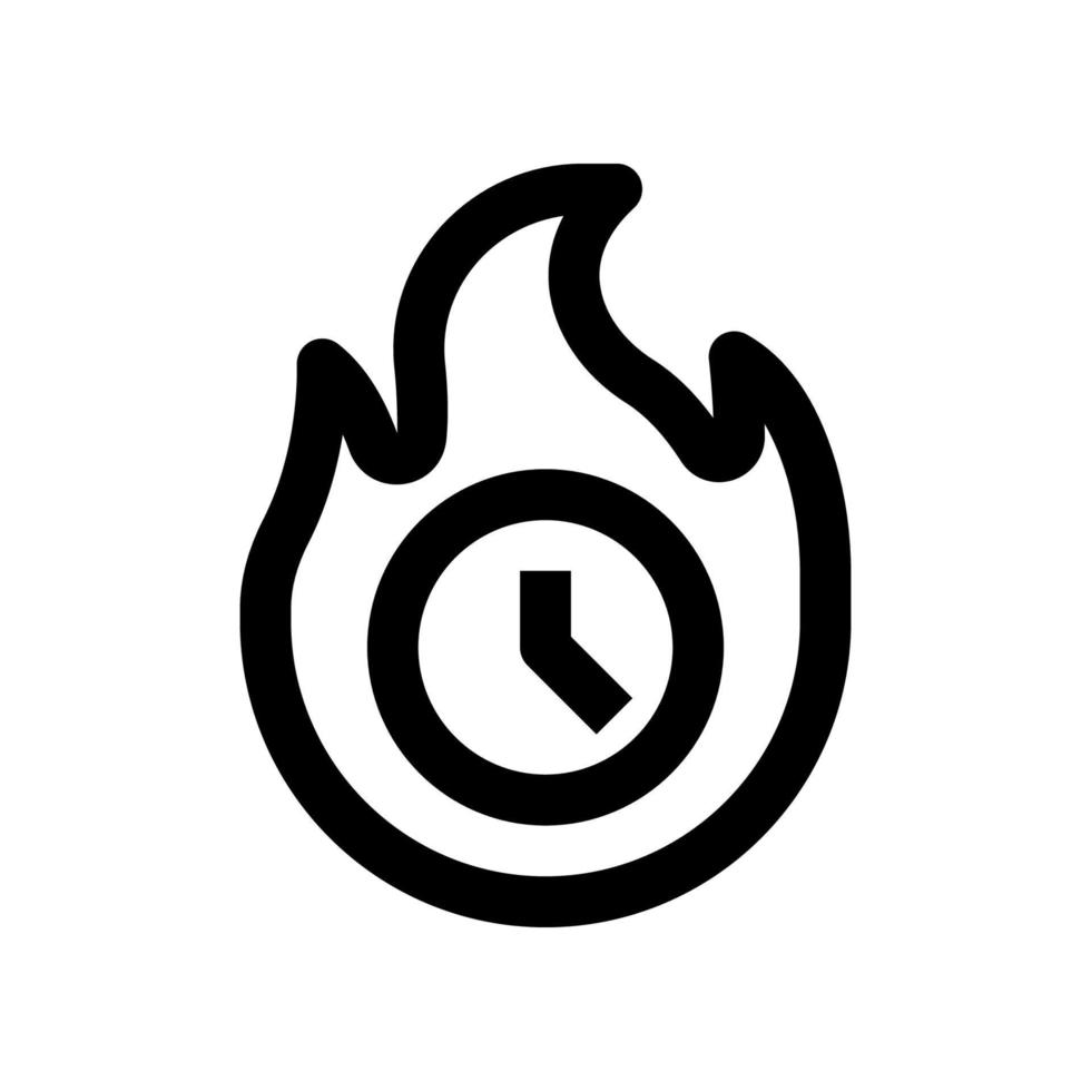 Feuersymbol für Ihre Website, Ihr Handy, Ihre Präsentation und Ihr Logo-Design. vektor