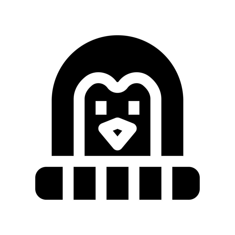 Pinguin-Symbol für Ihre Website, Ihr Handy, Ihre Präsentation und Ihr Logo-Design. vektor