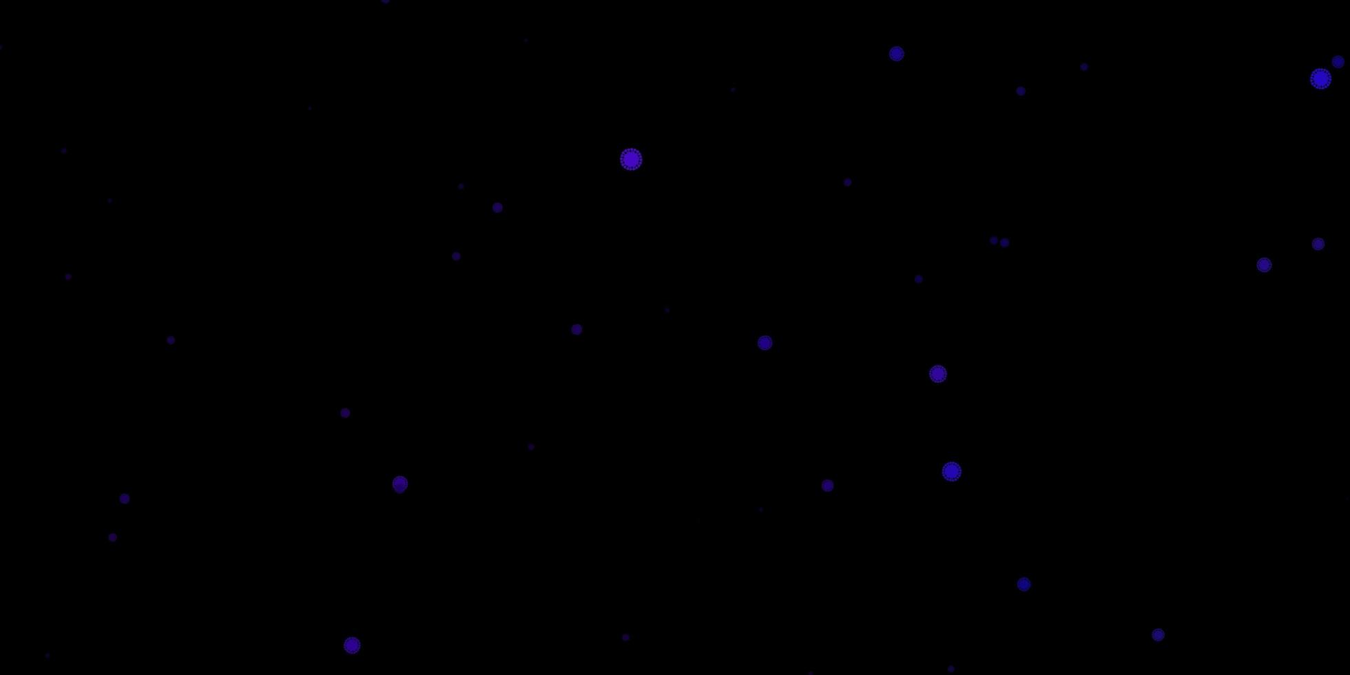 dunkelviolette Vektorschablone mit Grippezeichen. vektor