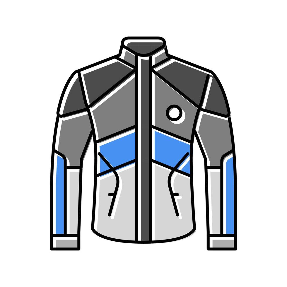 jacke motorrad farbe symbol vektor illustration