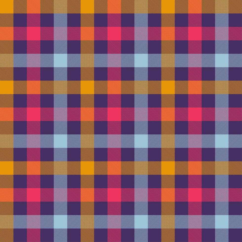 tartan orange färg sömlös vektor mönster