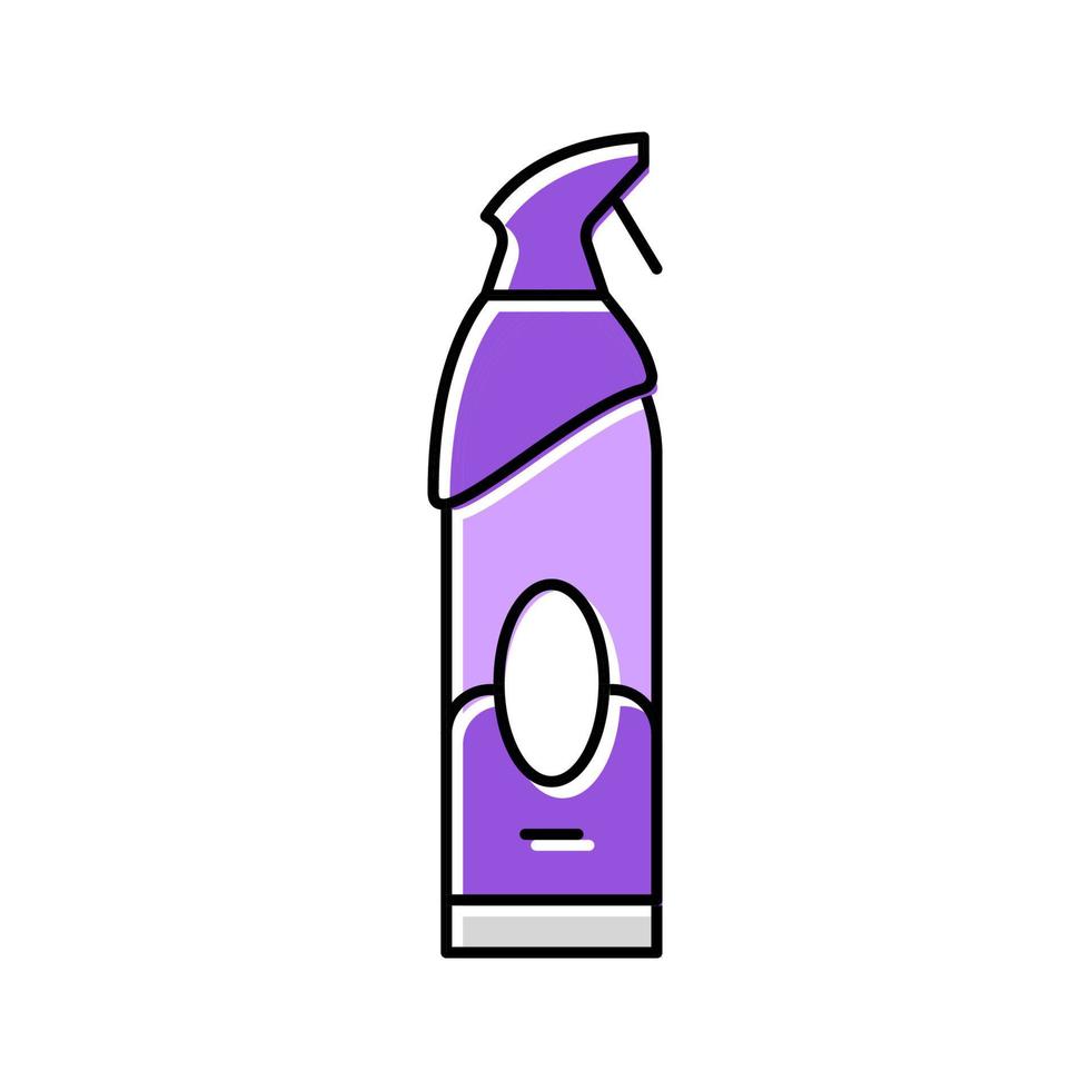 luft fräschare parfym Färg ikon vektor illustration