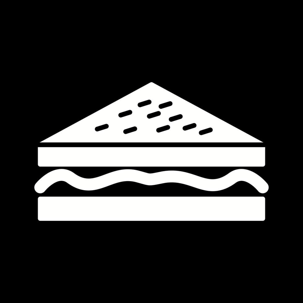 unik smörgås vektor ikon