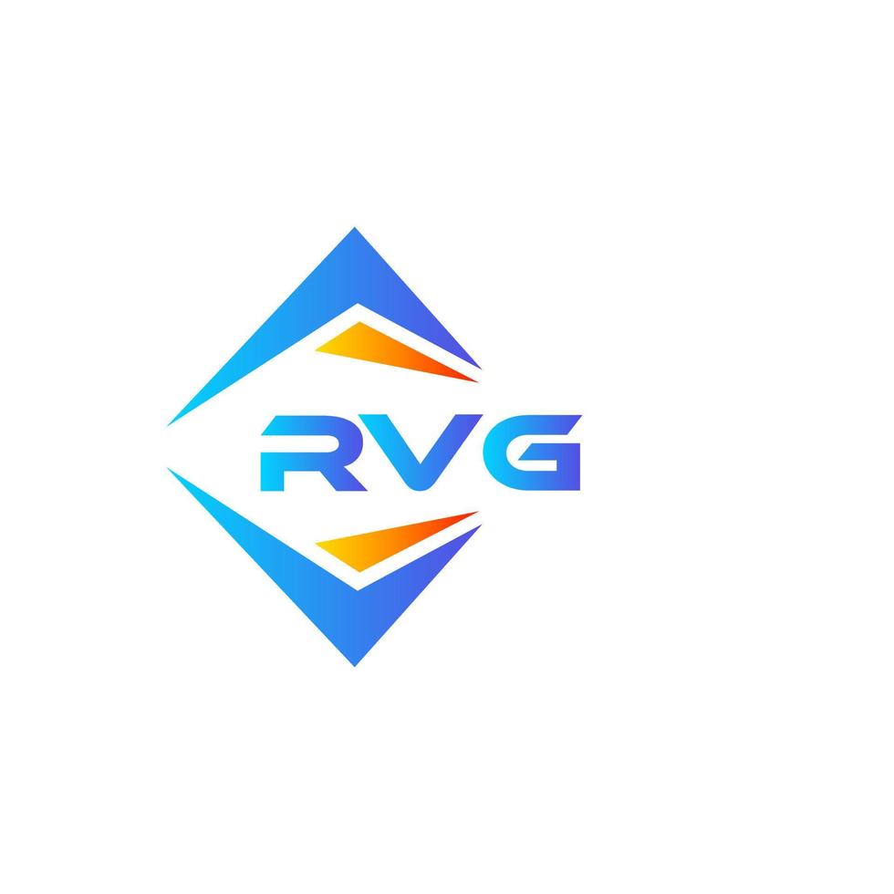 rvg abstrakt teknologi logotyp design på vit bakgrund. rvg kreativ initialer brev logotyp begrepp. vektor