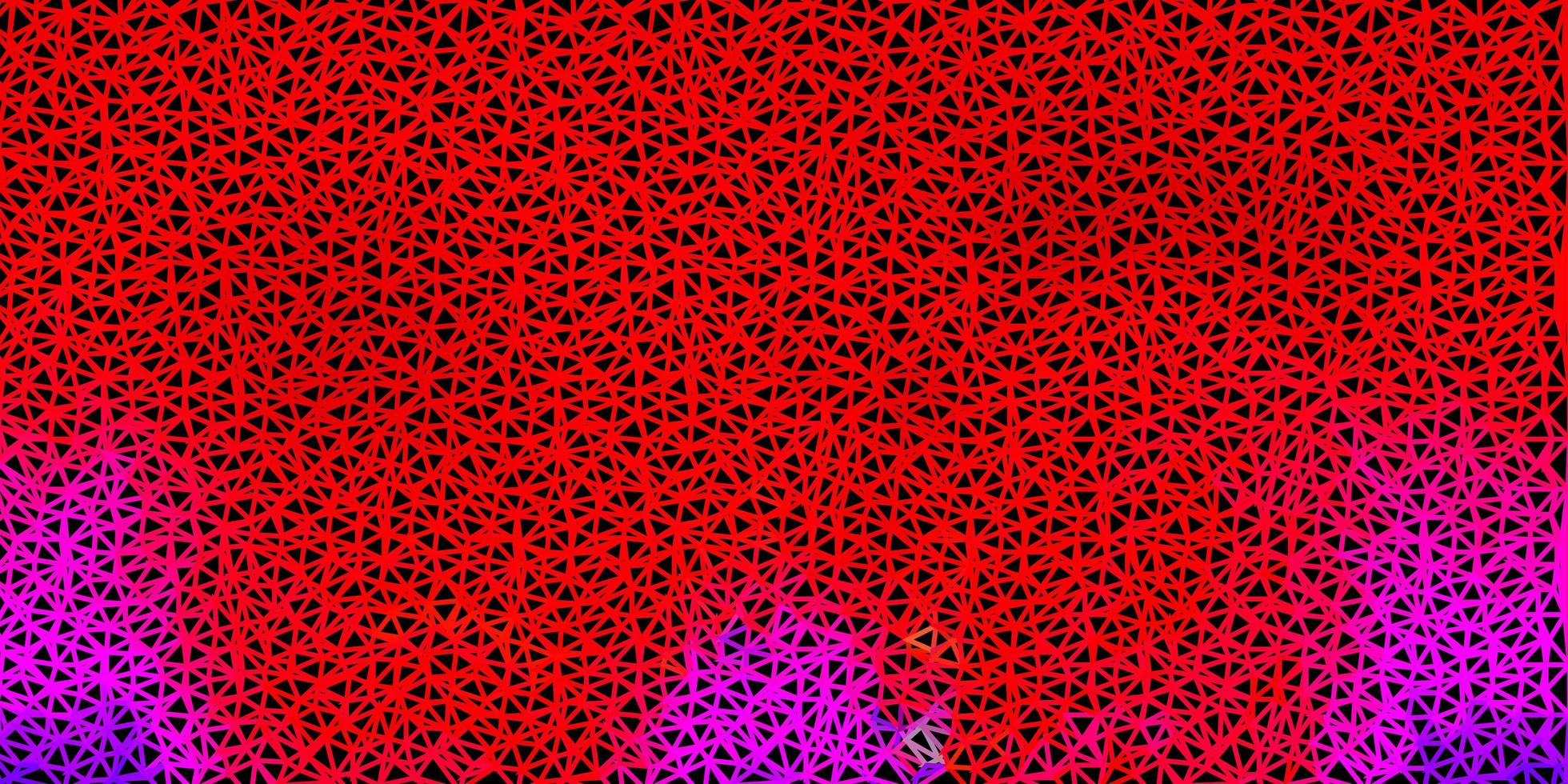 mörk röd vektor abstrakt triangel mönster.