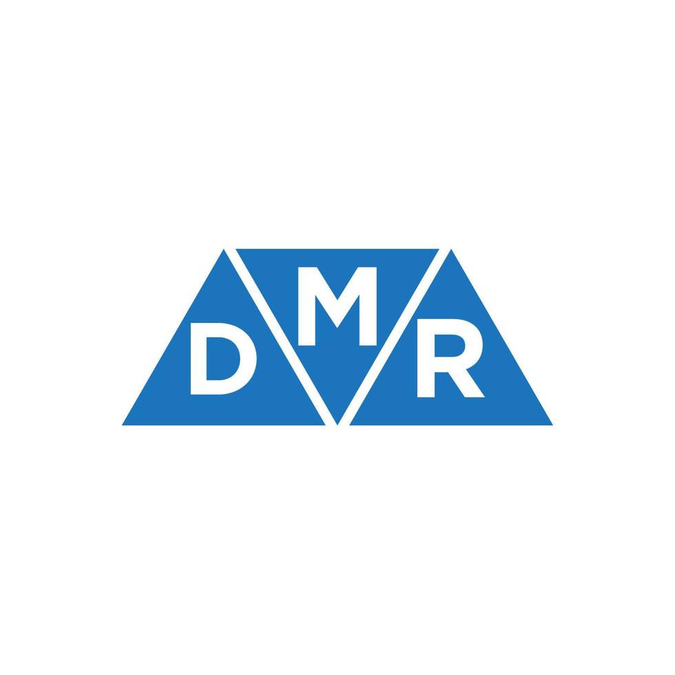 mdr abstrakt första logotyp design på vit bakgrund. mdr kreativ initialer brev logotyp begrepp. vektor