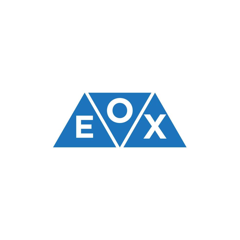 oex abstrakt första logotyp design på vit bakgrund. oex kreativ initialer brev logotyp begrepp. vektor