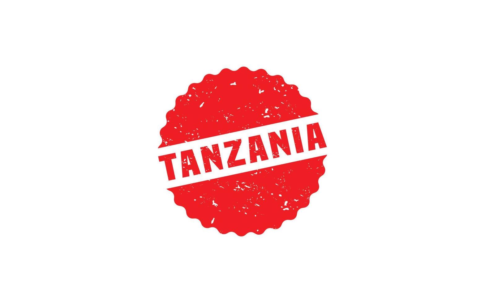 tanzania sudd stämpel med grunge stil på vit bakgrund vektor