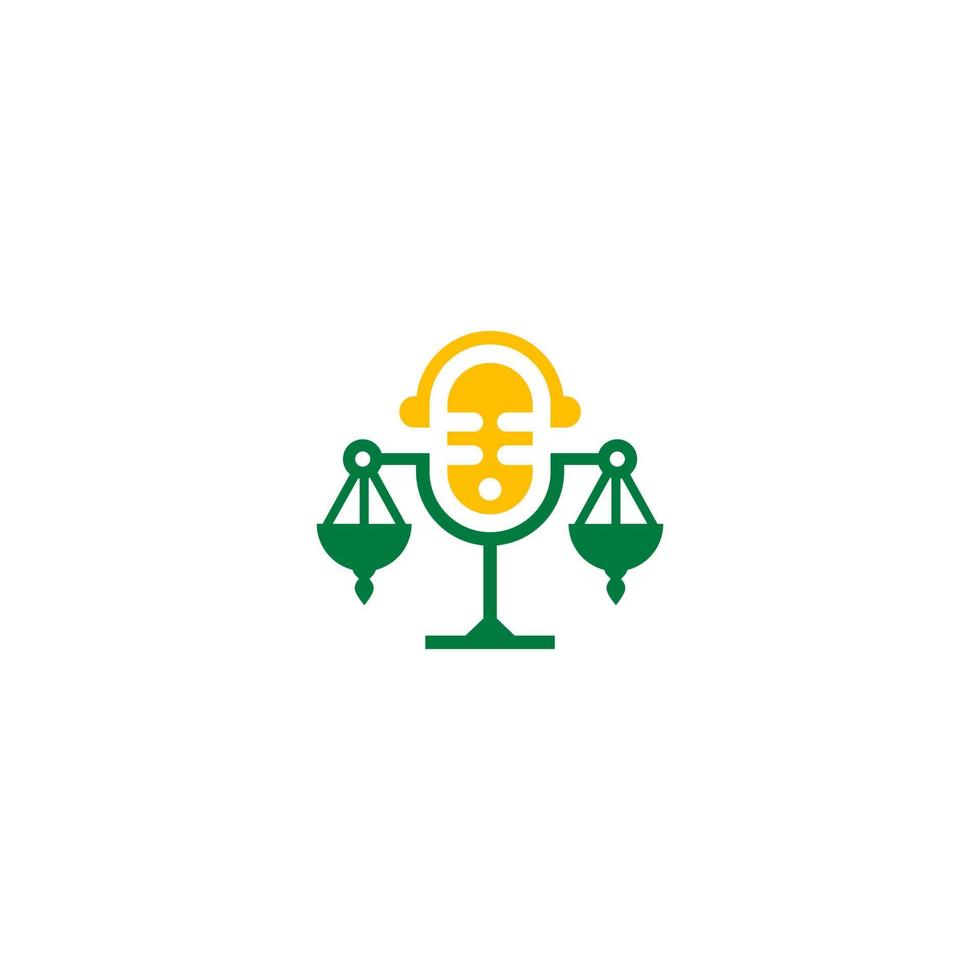 Anwaltskanzlei-Logo-Design, Anwaltslogo vektor
