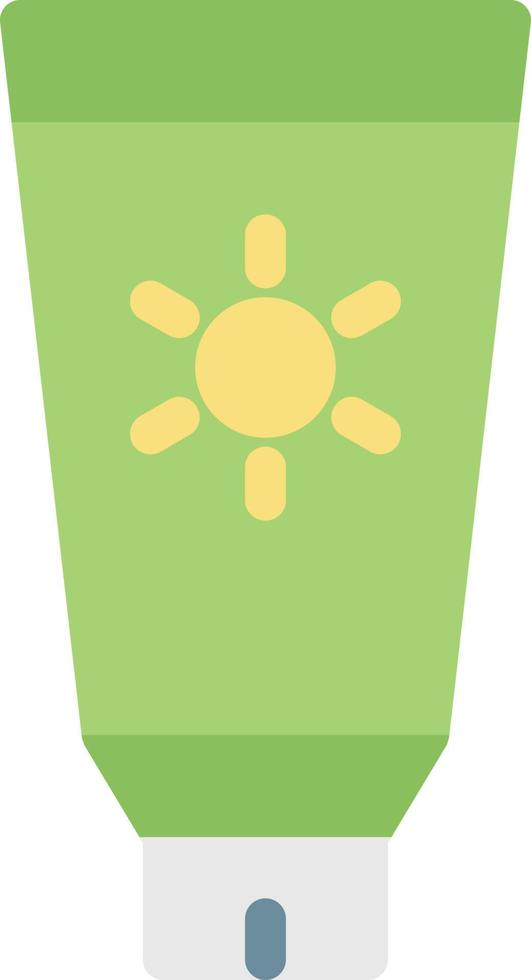 Sunblock-Vektorillustration auf einem Hintergrund. Premium-Qualitätssymbole. Vektorsymbole für Konzept und Grafikdesign. vektor