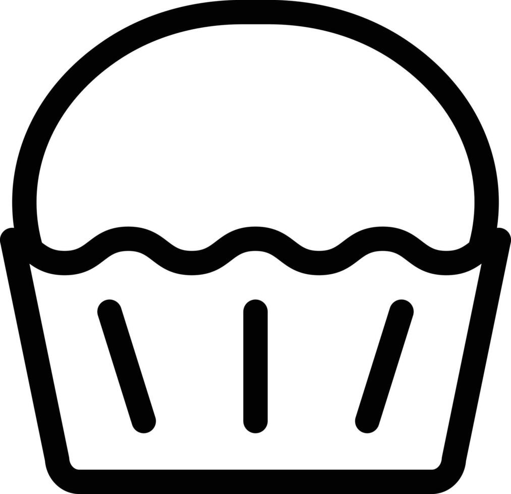 cupcake vektor illustration på en bakgrund. premium kvalitet symbols.vector ikoner för koncept och grafisk design.