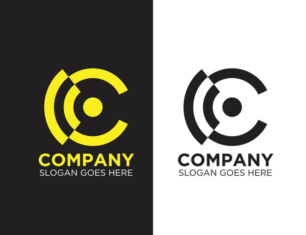 Logo der Firmenwebsite, modernes, minimal abstraktes und sauberes Logo-Design vektor