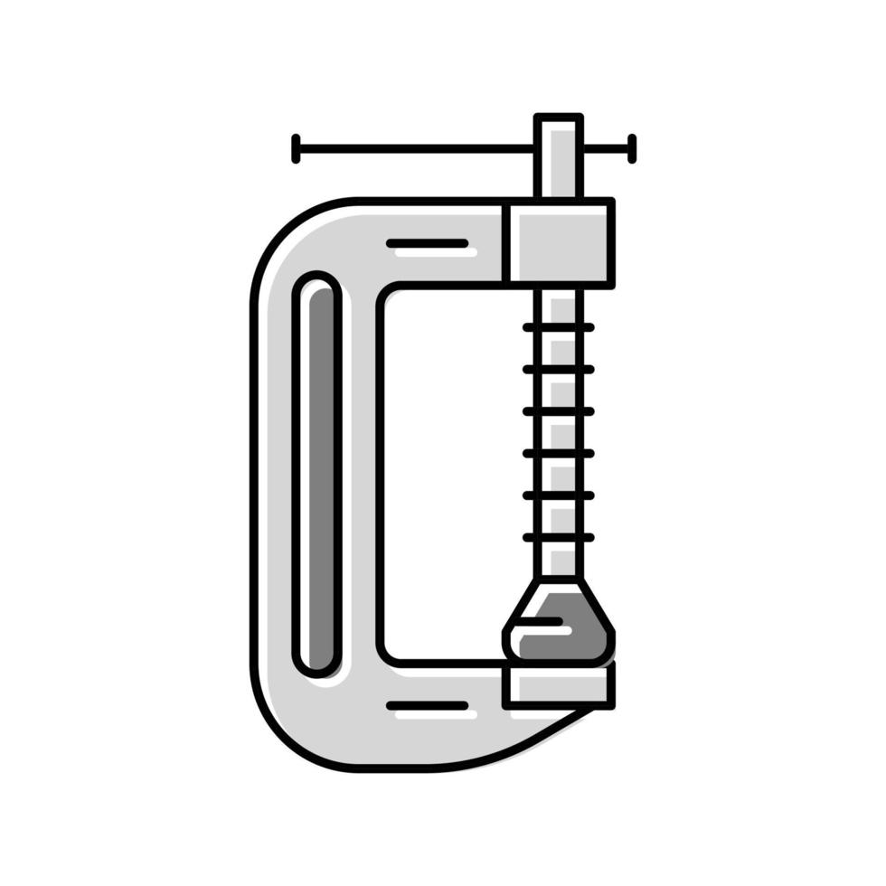 c Klemmfarbe Symbol Vektor Illustration