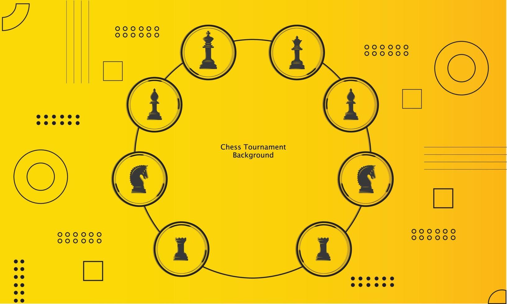 schack turnering bakgrund teknologi design 1 vektor
