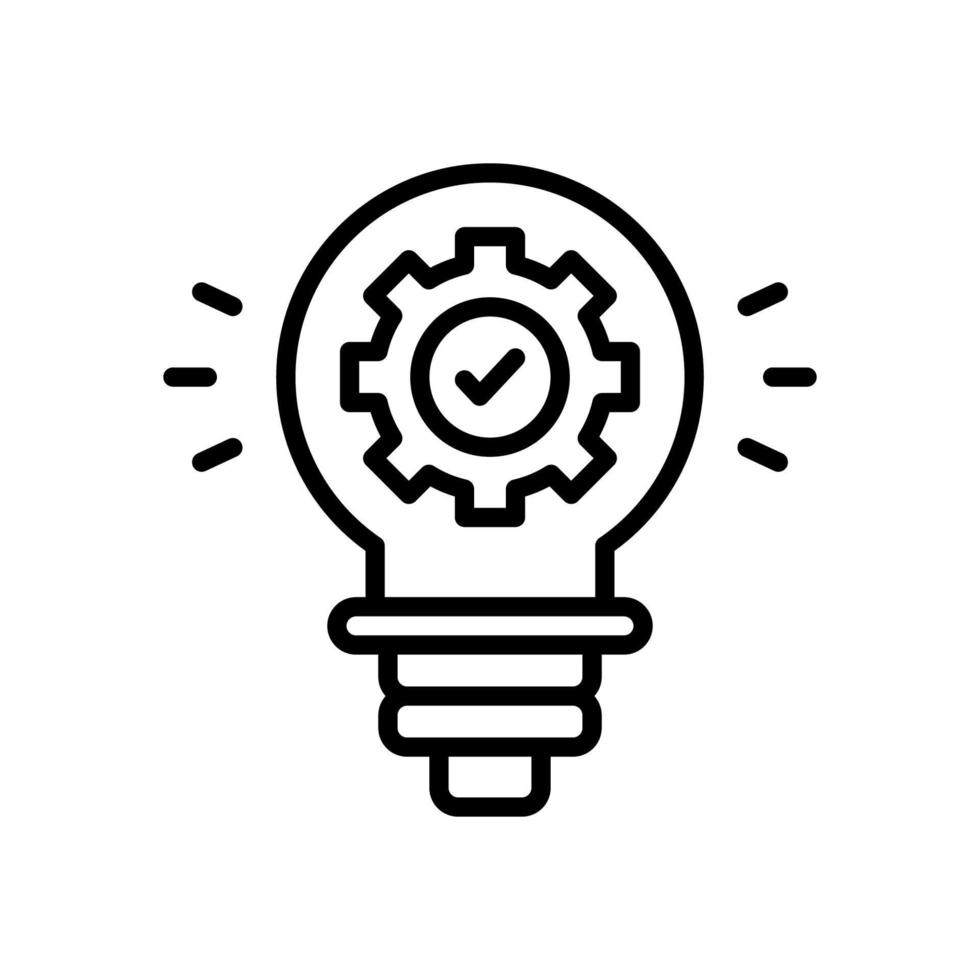 Innovationssymbol für Ihre Website, Ihr Handy, Ihre Präsentation und Ihr Logo-Design. vektor
