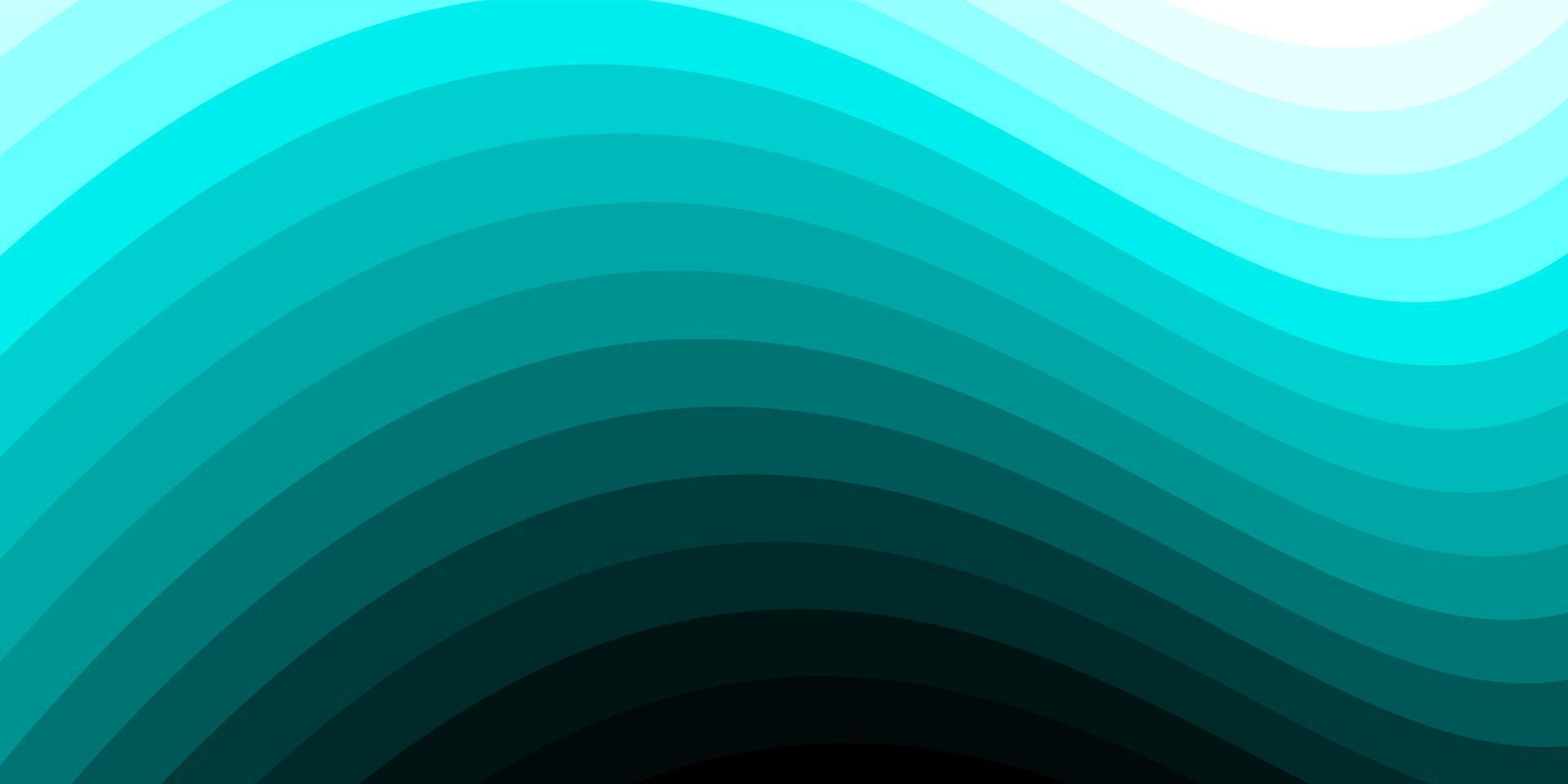 minimalistische blaugrüne wellenlinie hintergrundvorlage. abstrakter Kurvendesignvektor. vektor