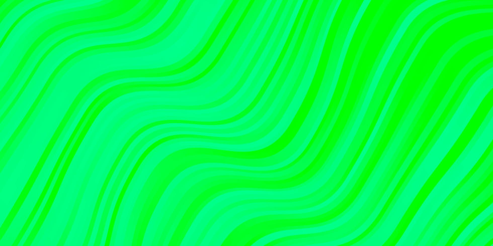 hellgrüne, gelbe Vektorbeschaffenheit mit Kreisbogen. vektor