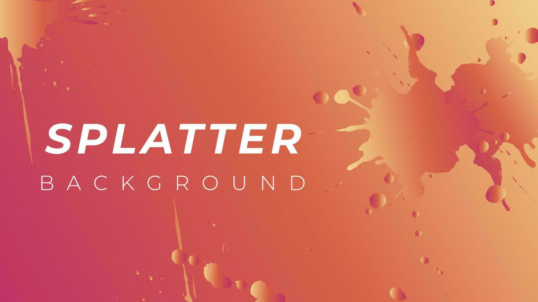 Splatter-Hintergrund für Web-Banner, soziale Medien, Präsentation. vektor