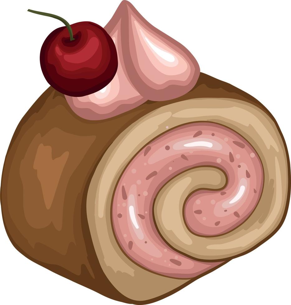 aquarell kuchen clipart dessert logo geburtstagskarte celebrat vektor