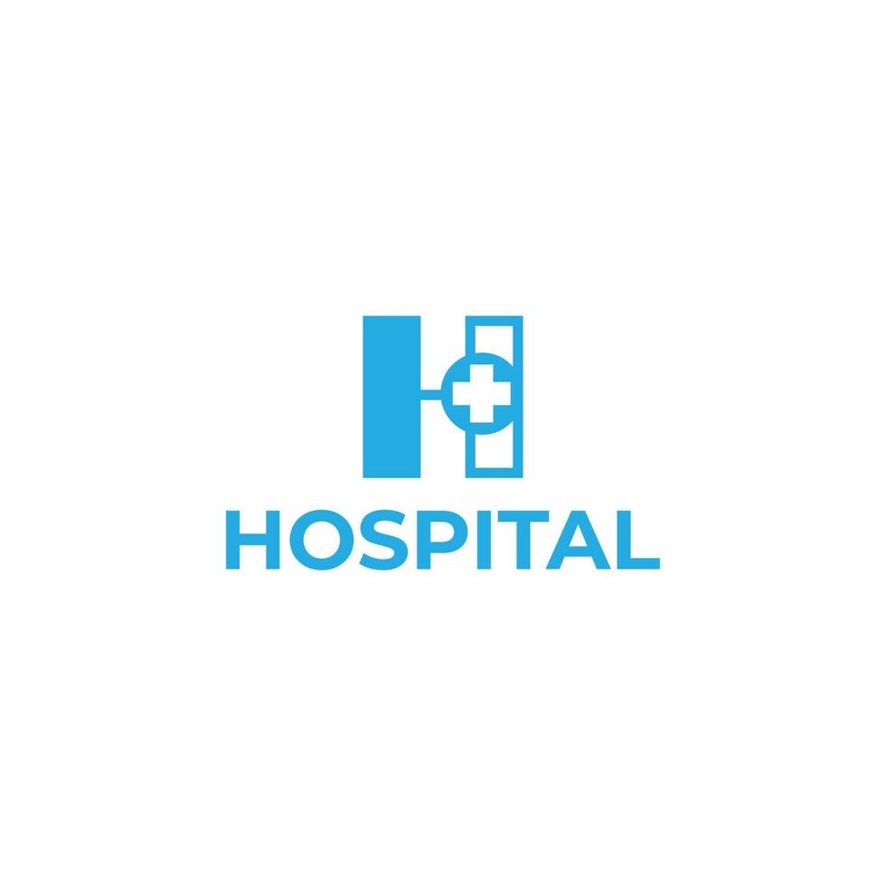 branding identitet företags- sjukhus vektor logotyp design