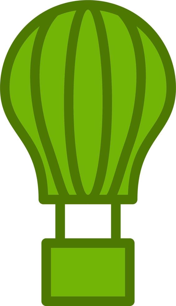 Heißluftballon-Vektorsymbol vektor