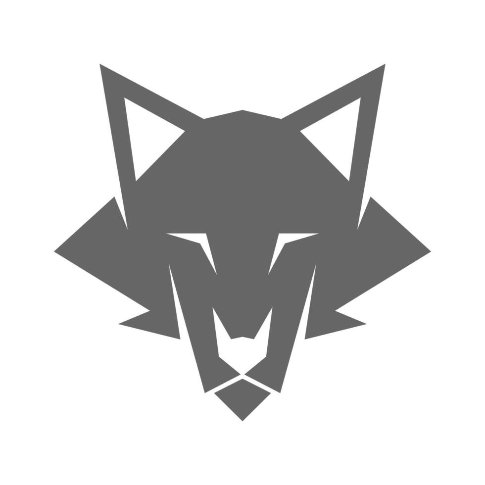 Wolf-Logo-Icon-Design vektor