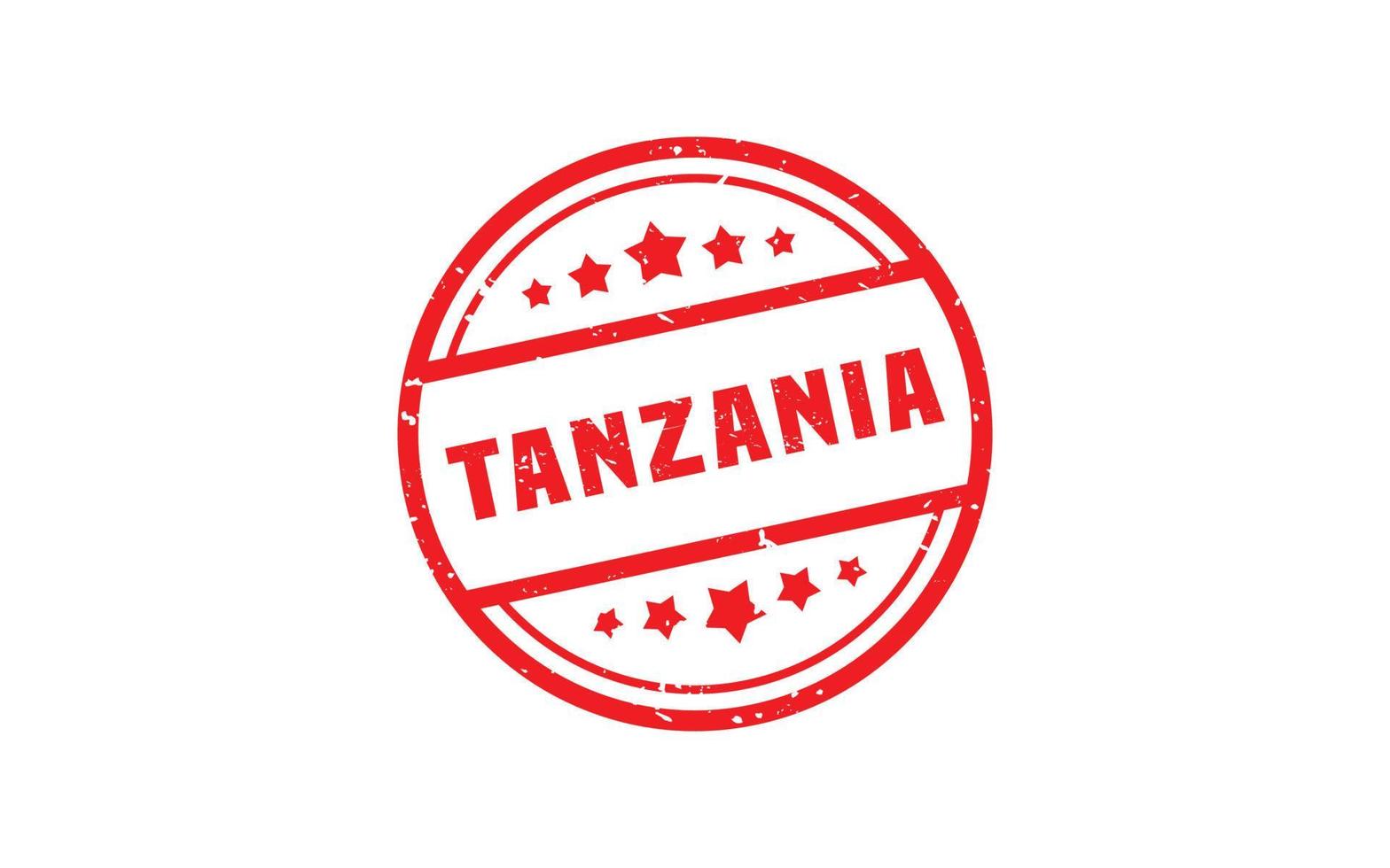 tanzania sudd stämpel med grunge stil på vit bakgrund vektor