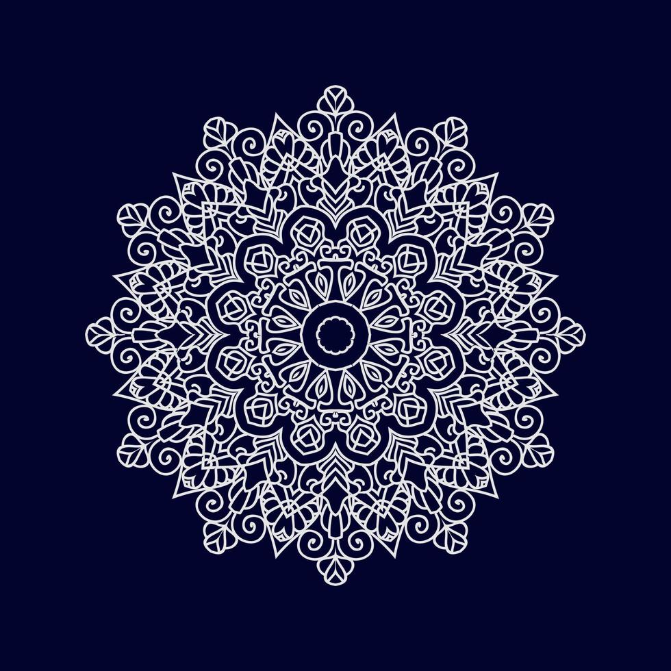 mandala mönster bakgrund vektor illustration