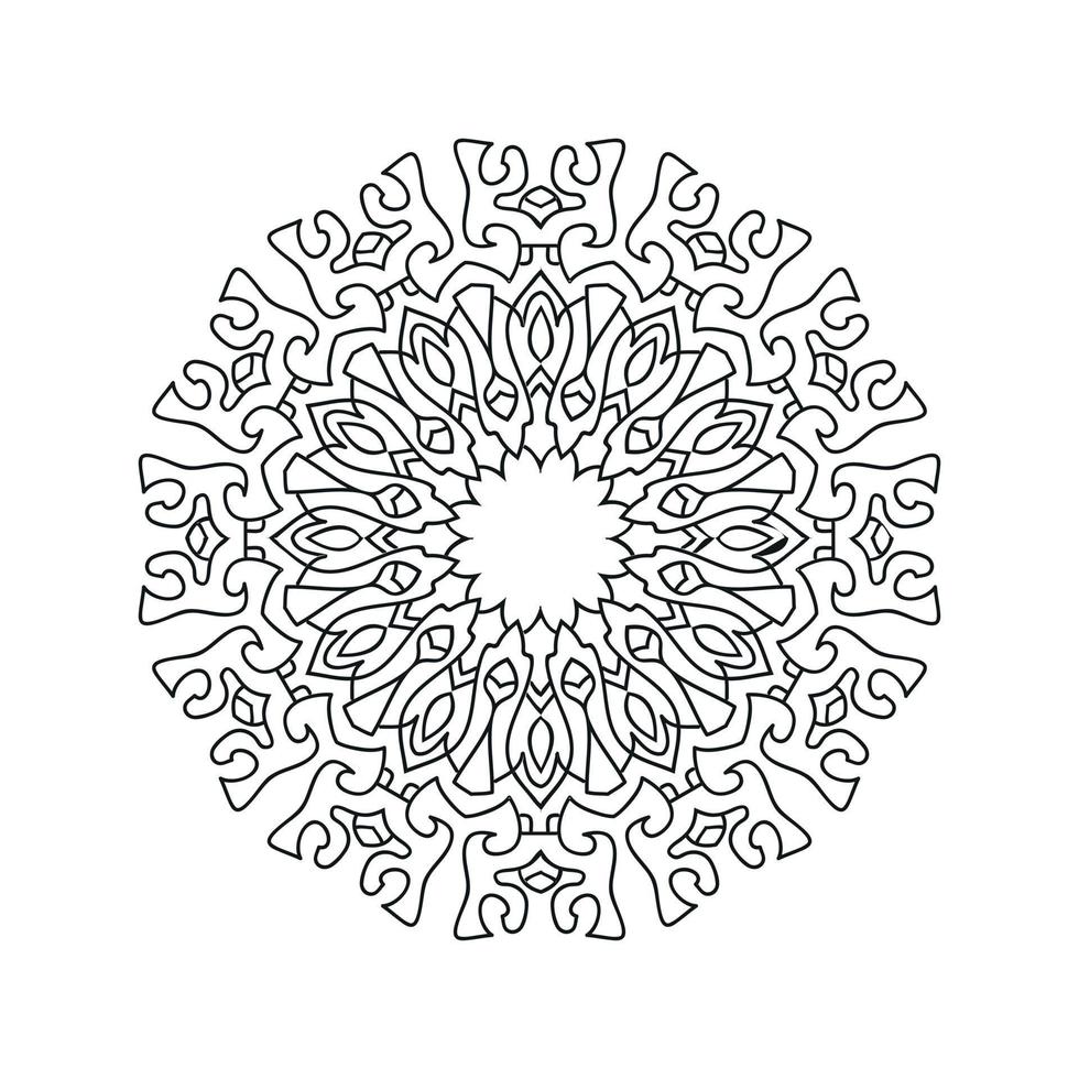 mandala mönster bakgrund vektor illustration
